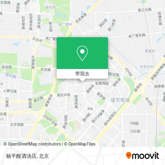 杨平醒酒汤店地图