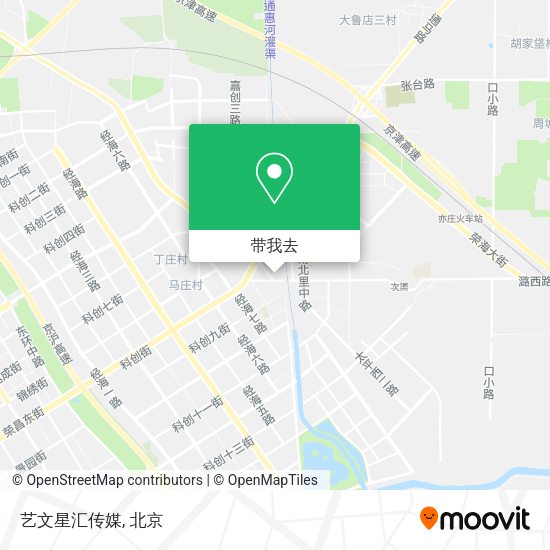 艺文星汇传媒地图