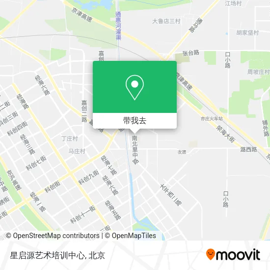 星启源艺术培训中心地图