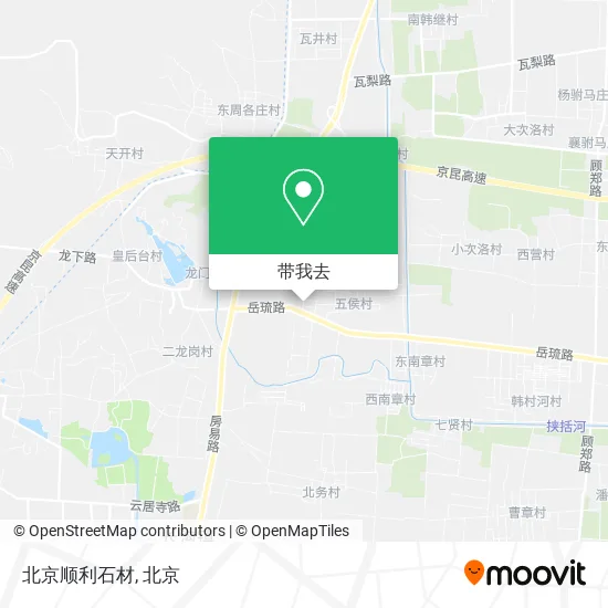 北京顺利石材地图