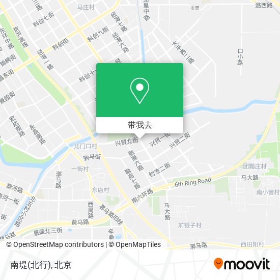 南堤(北行)地图