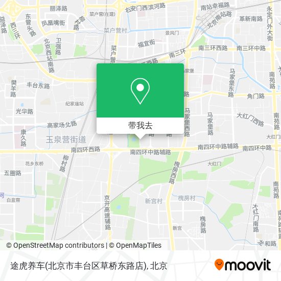 途虎养车(北京市丰台区草桥东路店)地图