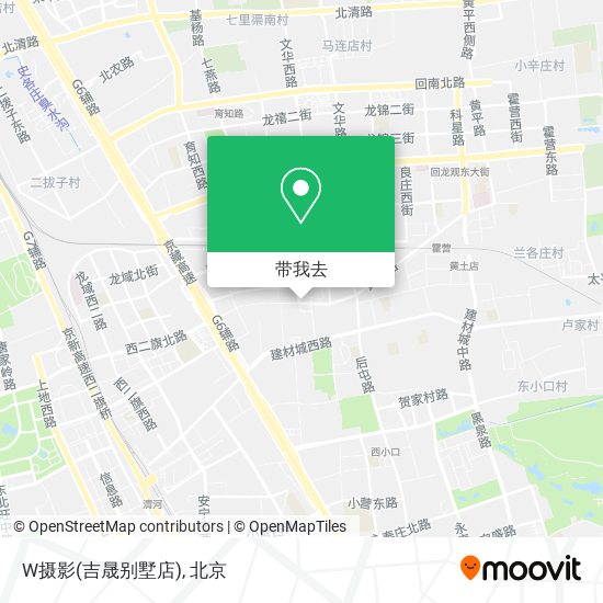 W摄影(吉晟别墅店)地图