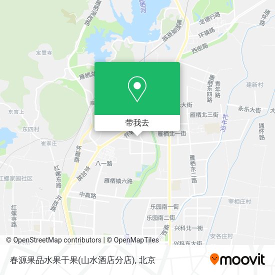 春源果品水果干果(山水酒店分店)地图