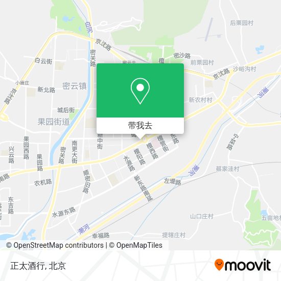 正太酒行地图
