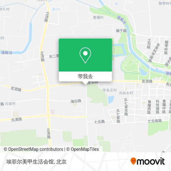 埃菲尔美甲生活会馆地图