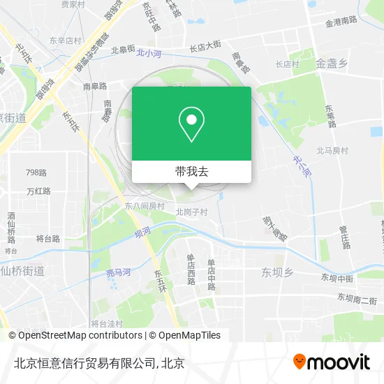 北京恒意信行贸易有限公司地图