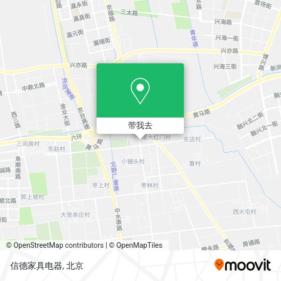信德家具电器地图