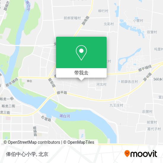 俸伯中心小学地图
