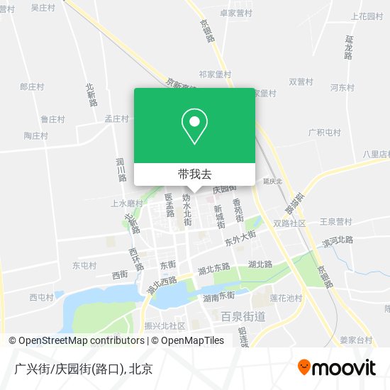 广兴街/庆园街(路口)地图