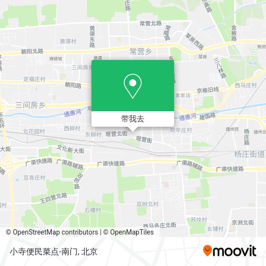 小寺便民菜点-南门地图