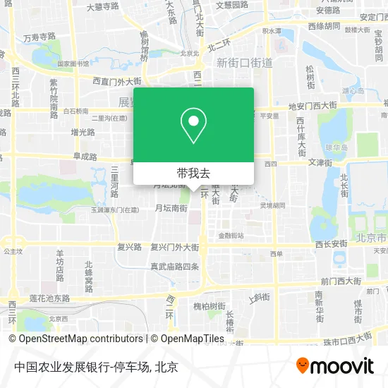 中国农业发展银行-停车场地图