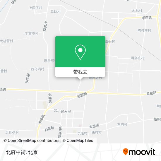 北府中街地图