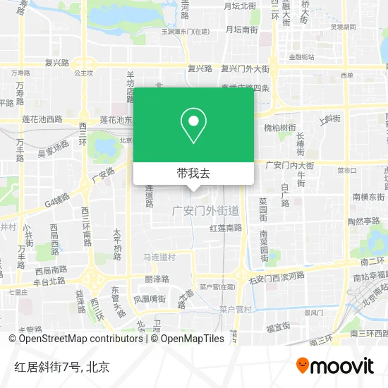 红居斜街7号地图
