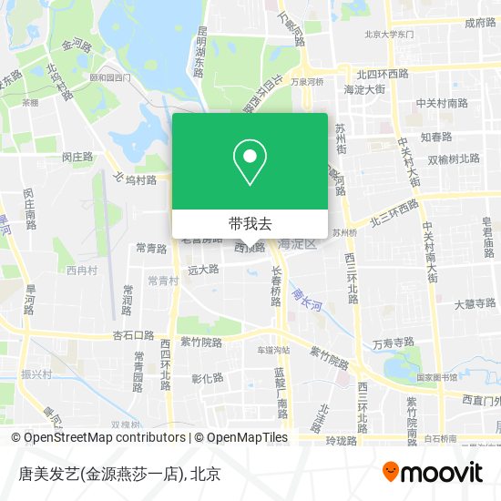 唐美发艺(金源燕莎一店)地图