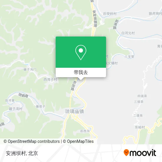 安洲坝村地图