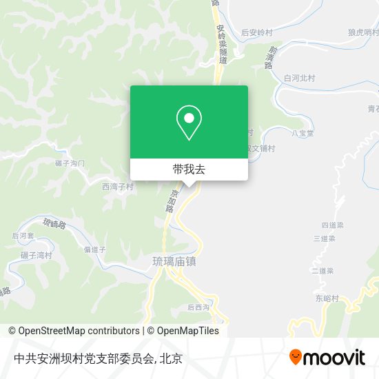 中共安洲坝村党支部委员会地图