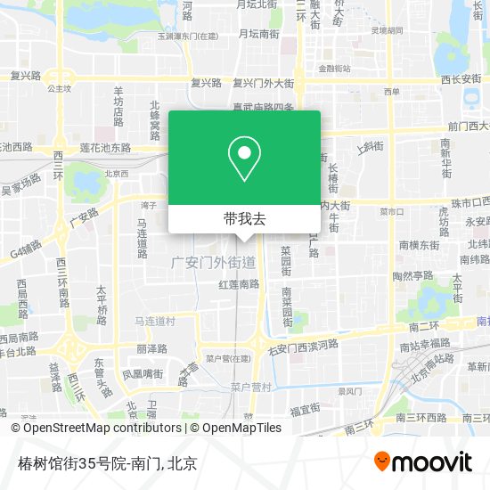 椿树馆街35号院-南门地图