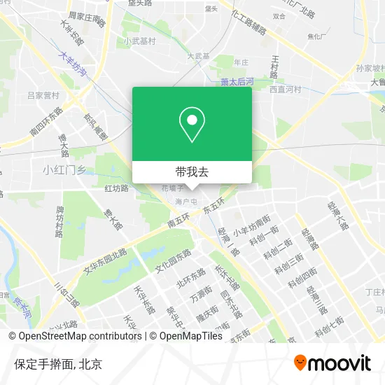 保定手擀面地图