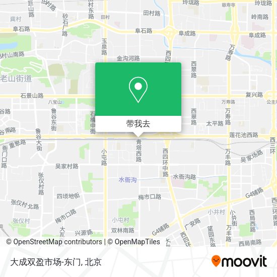 大成双盈市场-东门地图