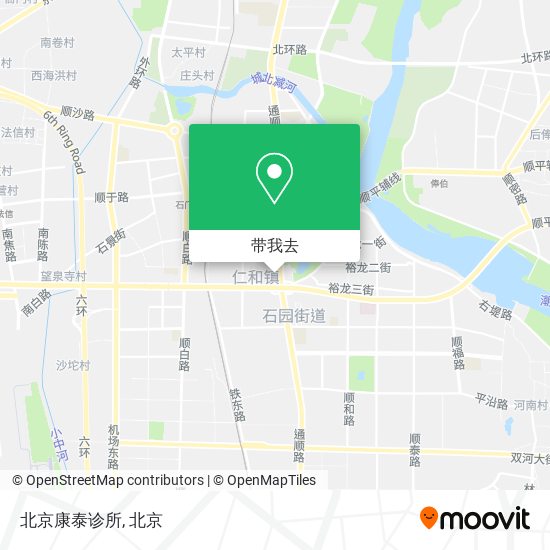 北京康泰诊所地图