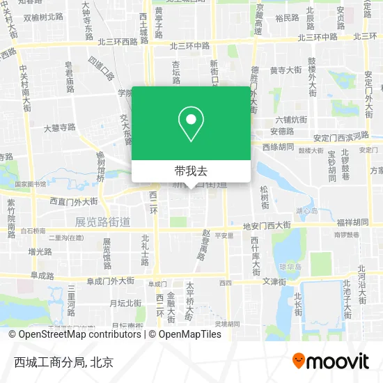 西城工商分局地图