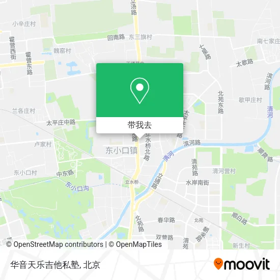 华音天乐吉他私塾地图