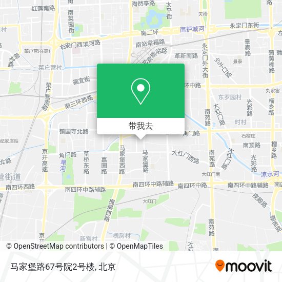 马家堡路67号院2号楼地图