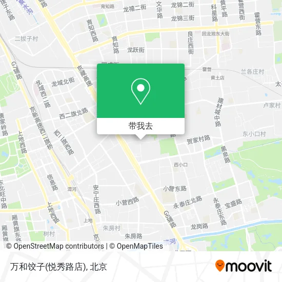 万和饺子(悦秀路店)地图