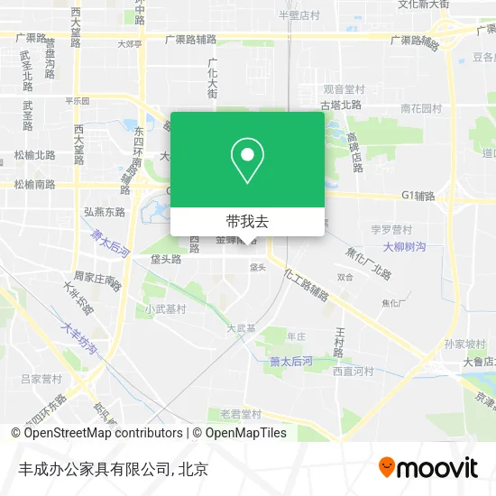 丰成办公家具有限公司地图