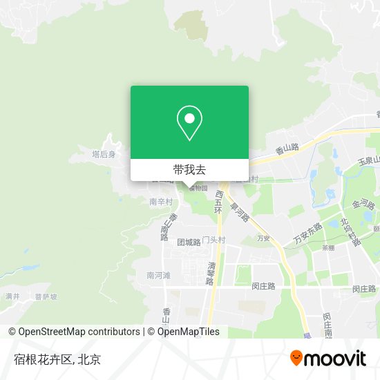 宿根花卉区地图