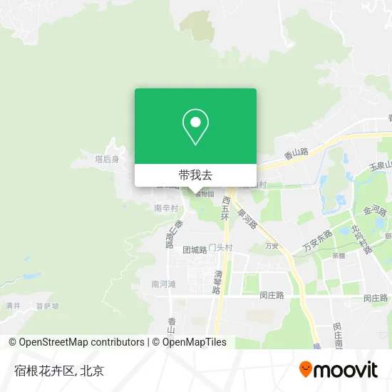 宿根花卉区地图
