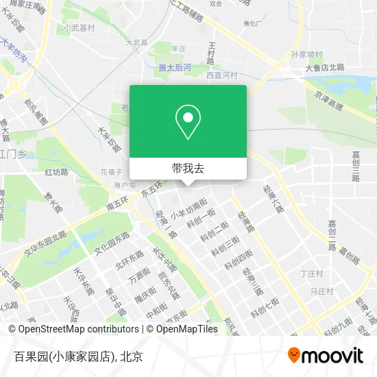 百果园(小康家园店)地图