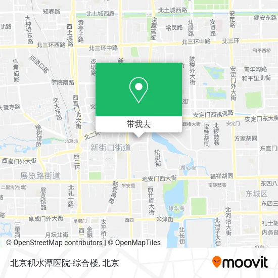 北京积水潭医院-综合楼地图