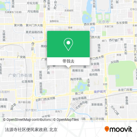 法源寺社区便民家政府地图