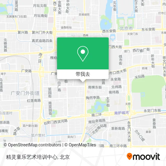 精灵童乐艺术培训中心地图