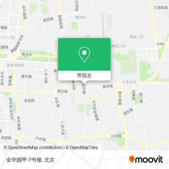 金华园甲-7号楼地图