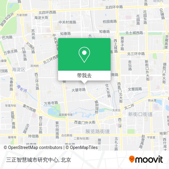 三正智慧城市研究中心地图