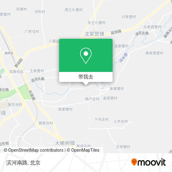滨河南路地图