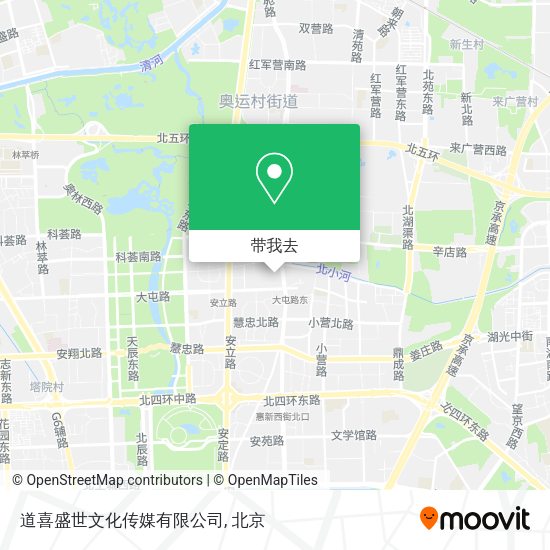 道喜盛世文化传媒有限公司地图