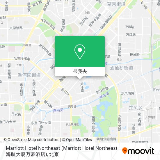 Marriott Hotel Northeast地图