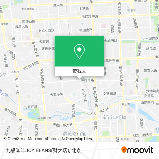 九榀咖啡JOY BEANS(财大店)地图