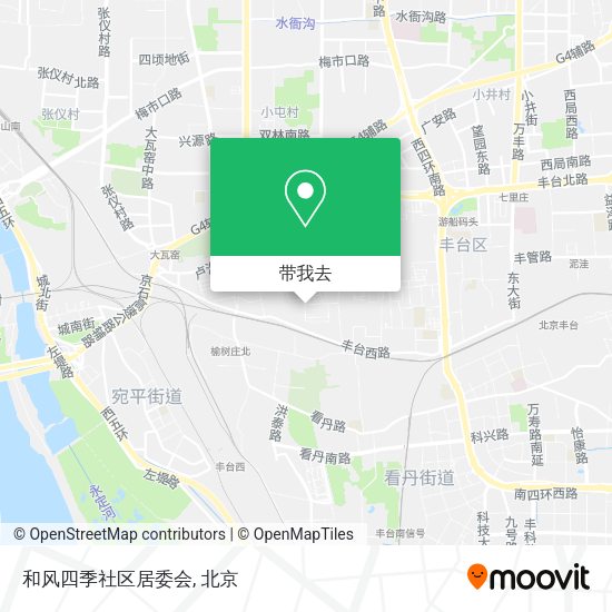 和风四季社区居委会地图