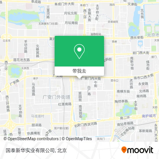 国泰新华实业有限公司地图