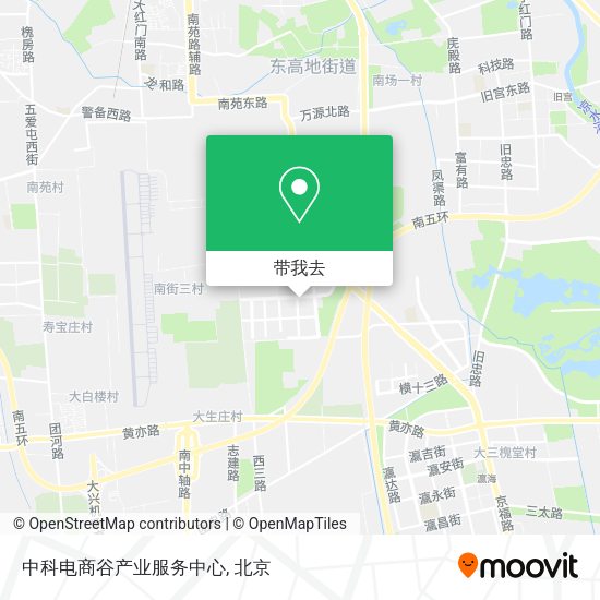 中科电商谷产业服务中心地图