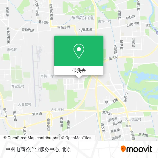 中科电商谷产业服务中心地图
