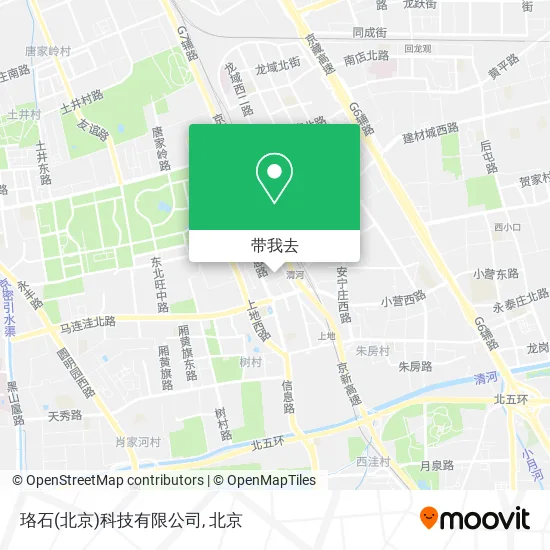 珞石(北京)科技有限公司地图
