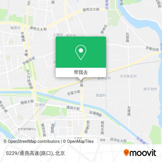 S229/通燕高速(路口)地图