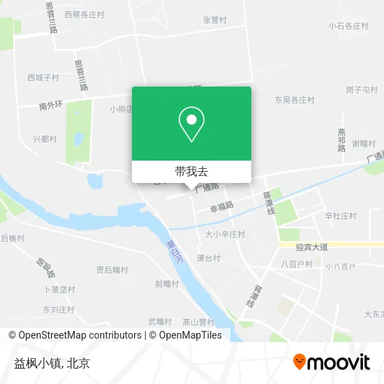 益枫小镇地图
