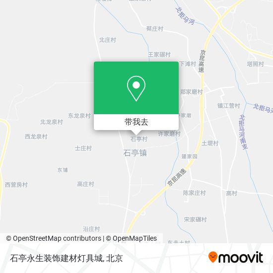 石亭永生装饰建材灯具城地图